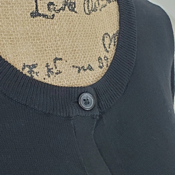 LANE BRYANT Button Front Cardigan Navy Blue 14/16 - Picture 8 of 13